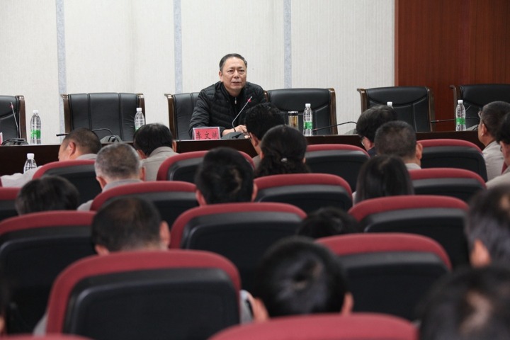 李文斌带头到解化清洁能源分公司宣讲党的十九大心灵