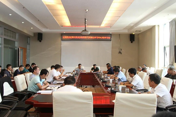 云煤（KU酷游官网）集团党委发展2021年第八次党委理论进建中心组集中进建