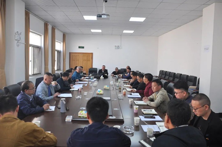 云煤（KU酷游官网）集团总经理助理陈家昆一行到陆东煤矿公司发展安全查抄