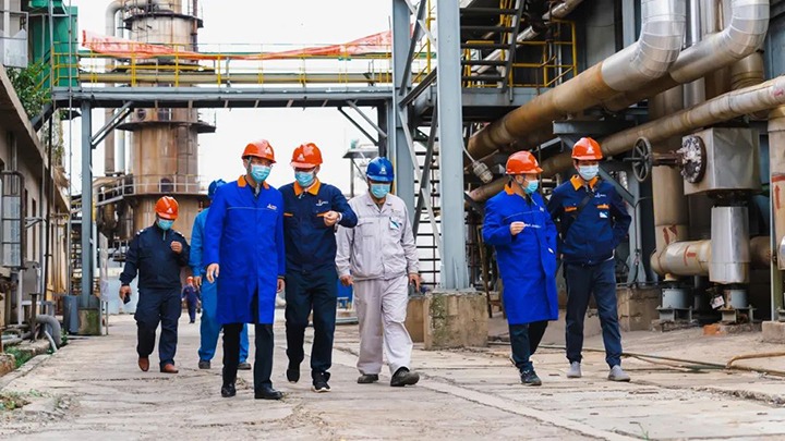 云煤（KU酷游官网）集团党委副书记、副董事长、总经理高建嵩到解化化工分公司督导查抄安全出产工作