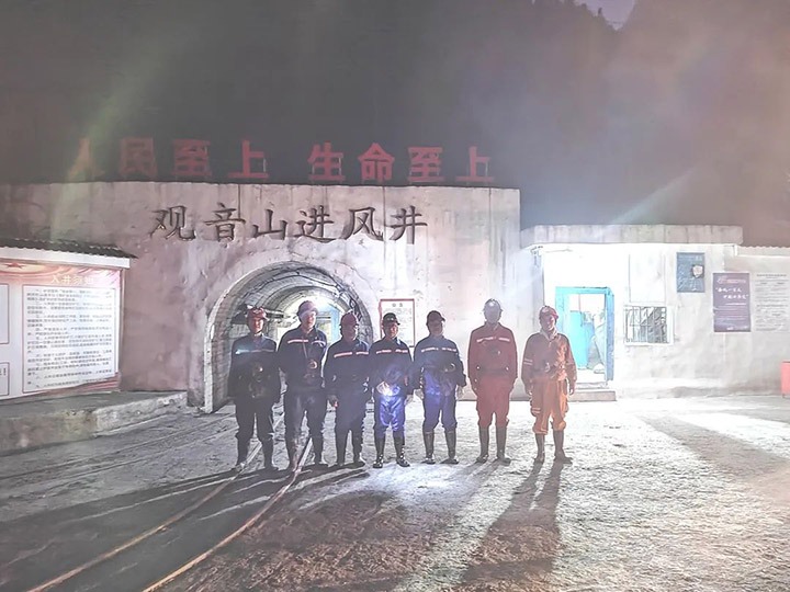 云煤（KU酷游官网）集团党委委员、副总经理施从伟到威信煤炭公司查抄安全出产工作