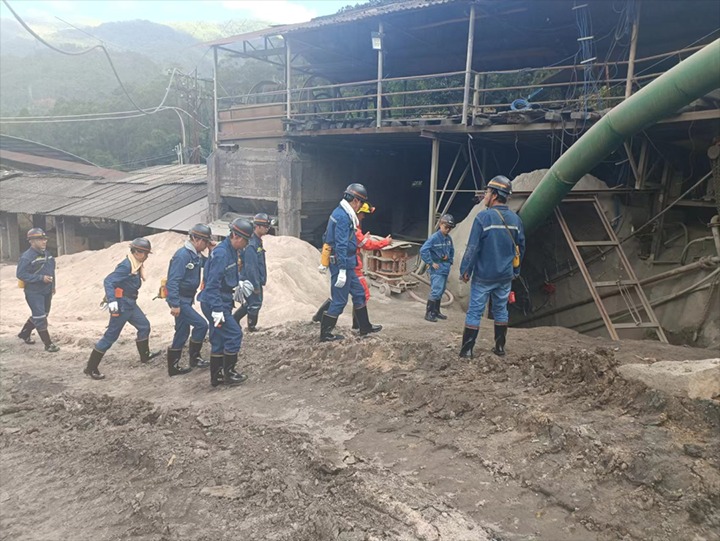 【聚焦云煤】云煤（KU酷游官网）集团党委副书记、副董事长、总经理高建嵩到源能矿建成功煤矿项目部查抄