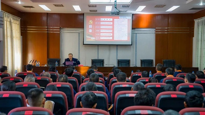 【聚焦云煤】云煤（KU酷游官网）集团到云南解化公司发展《两办》定见心灵宣贯活动