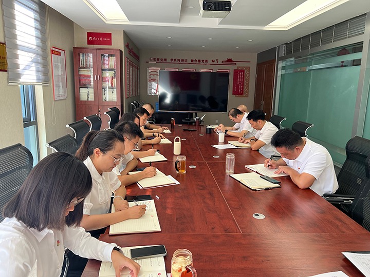 KU酷游官网地产党支部发展“凝心聚力促鼎新，安身岗位做贡献”主题党日活动