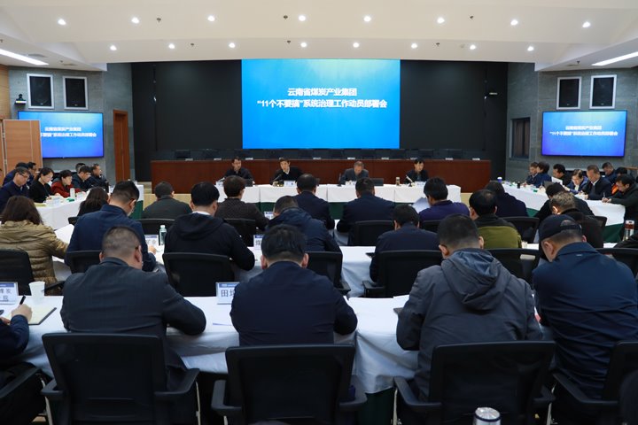 集团召开“11个不要搞”系统治理工作带头部署会