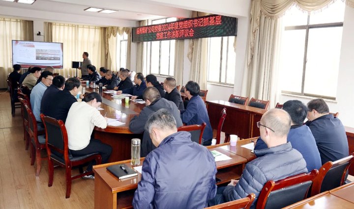 以“述”亮绩，以“评”促干│后所煤矿公司党委召开2024年度党组织书记抓基层党建工作述职评议查核会